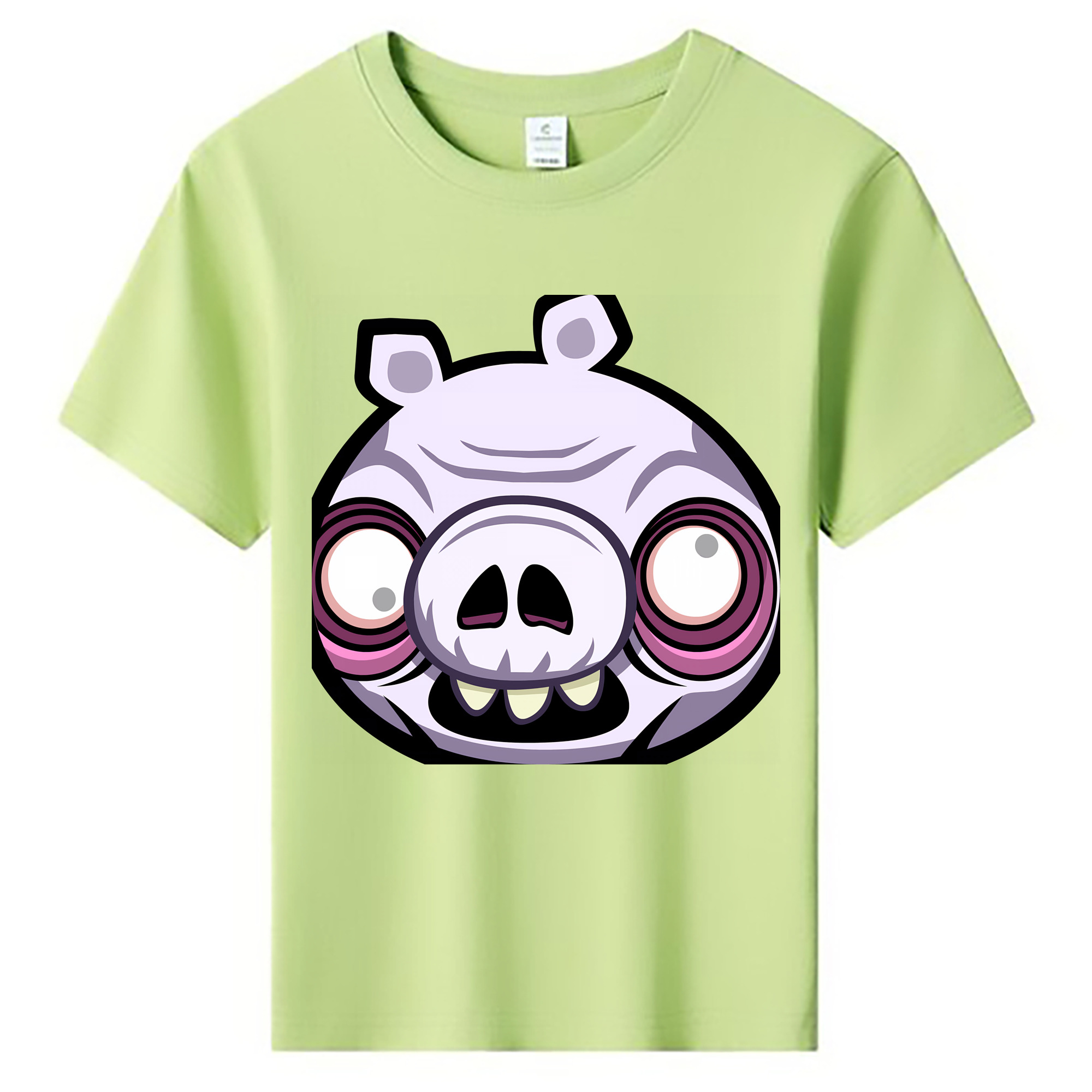 （画像用） Angry Birds アングリーバード 綿100％キッズTシャツ（フロントプリント）